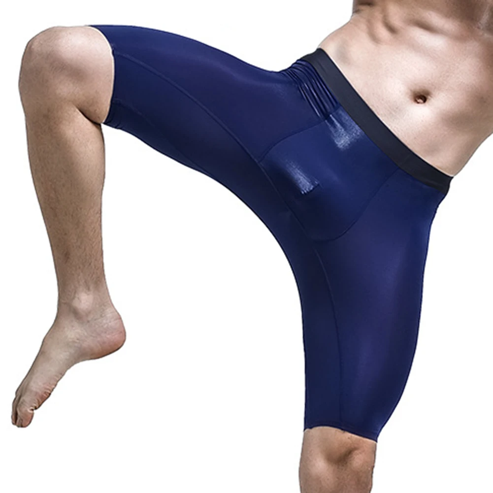 Men Long Leg  Boxer Shorts Bre - Long Leg Trunk Men 评论和价格