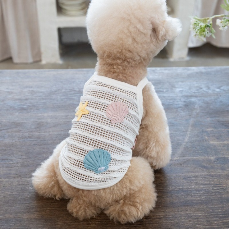 Pet Spring Mesh Sunscreen Coat - Suspender Tank Top 评论和价格