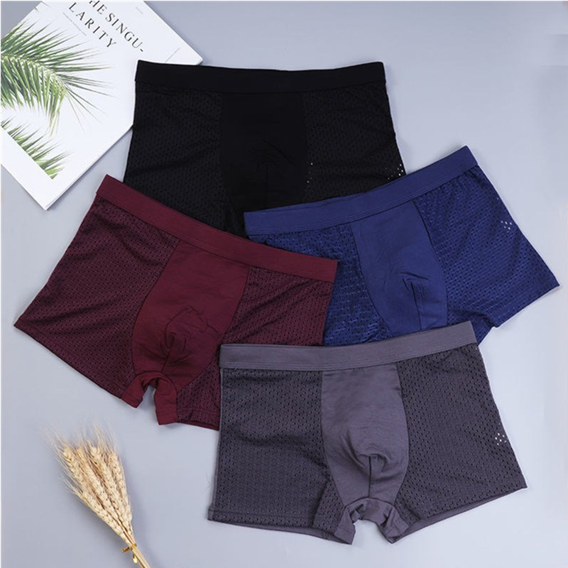 8pcs/Lot Underwear Boxer short - Bamboo Fiber Trunk 评论和价格