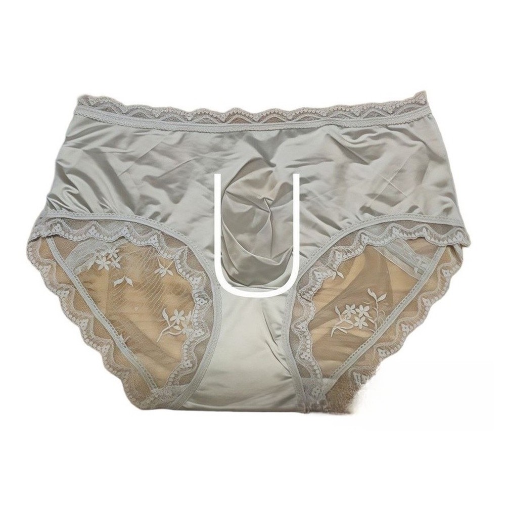 Men Satin Lace Seamless Ice Si - Pouch Boxer Pouch 评论和价格
