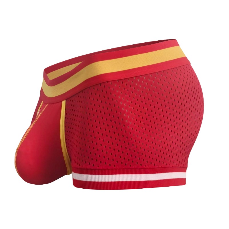 Men Mesh Boxer Briefs U Convex - Mesh Sport Boxer 评论和价格