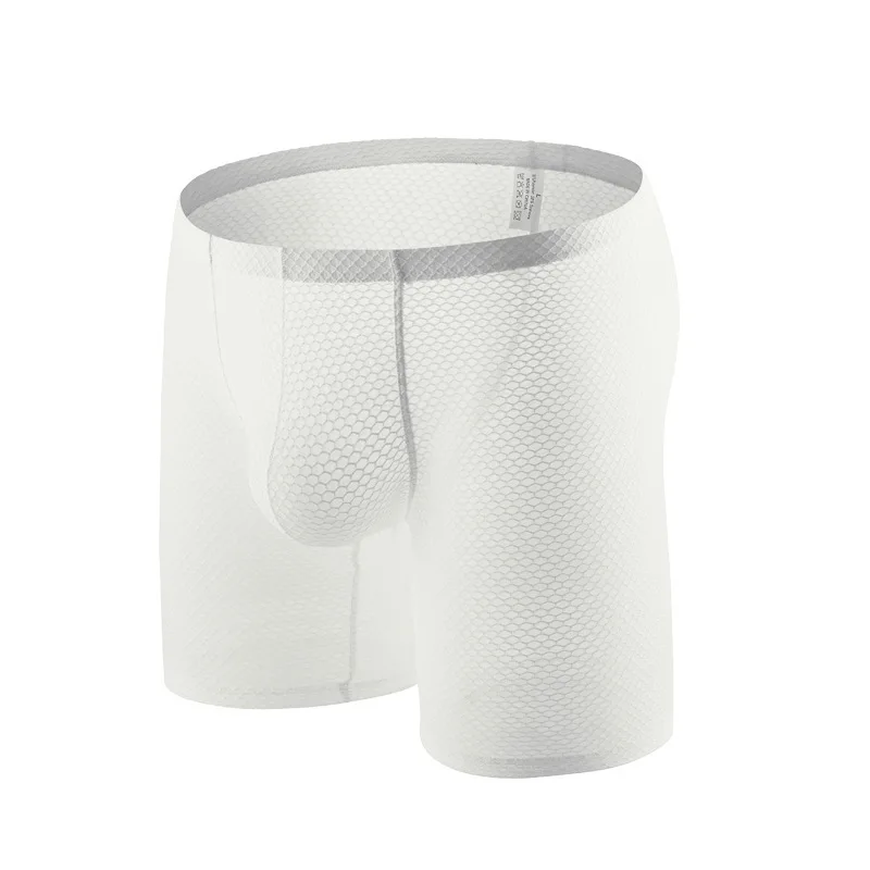 Men's Underwear Gays See Throu - Long Leg Trunk Men 评论和价格