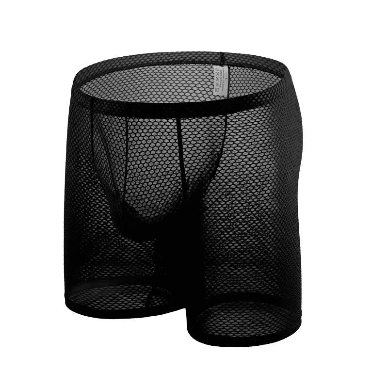 Men's Underwear Gays See Throu - Long Leg Trunk Men 评论和价格