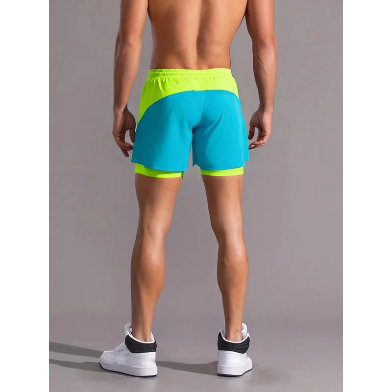 Men Running Cheetah Leopard Si - Compression Shorts Athletes 评论和价格