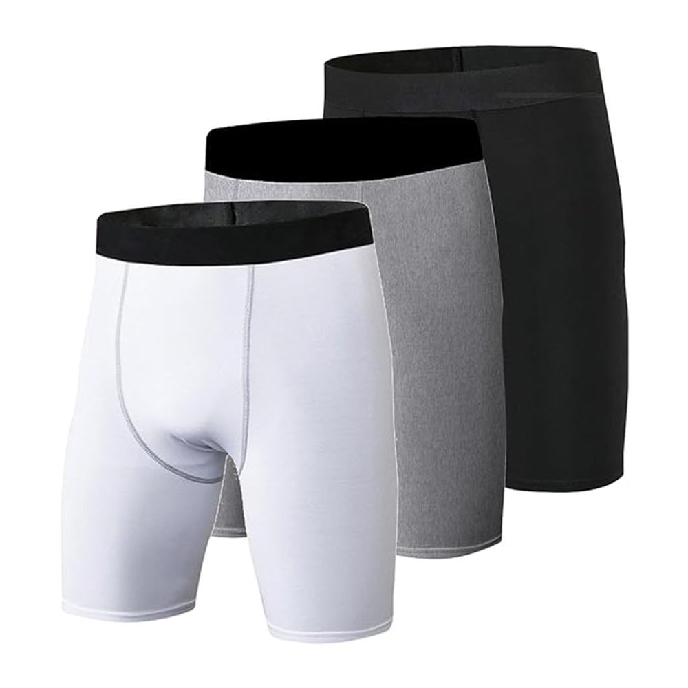 3 Pack Compression Shorts Men  - Compression Shorts Athletes 评论和价格