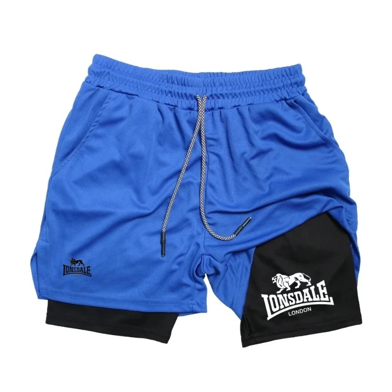 Print 2 in 1 Running Shorts fo - Compression Shorts Athletes 评论和价格