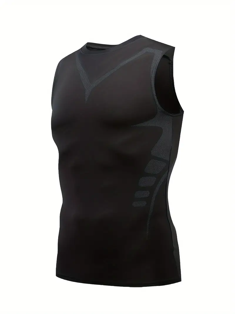 Men's Tight Vest Compression S - T Shirt Tight Fit 评论和价格