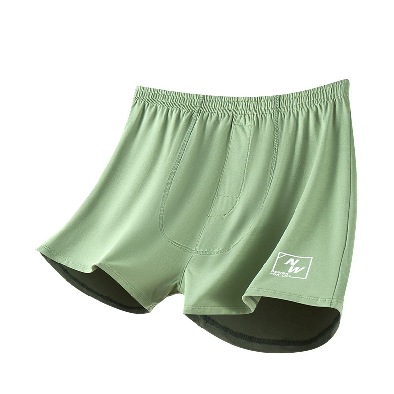 Solid Color Men Underwear Boxe - Boxer Shorts Modal 评论和价格