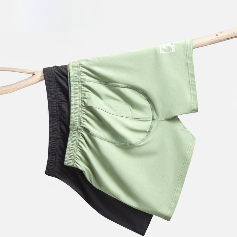 Solid Color Men Underwear Boxe - Boxer Shorts Modal 评论和价格