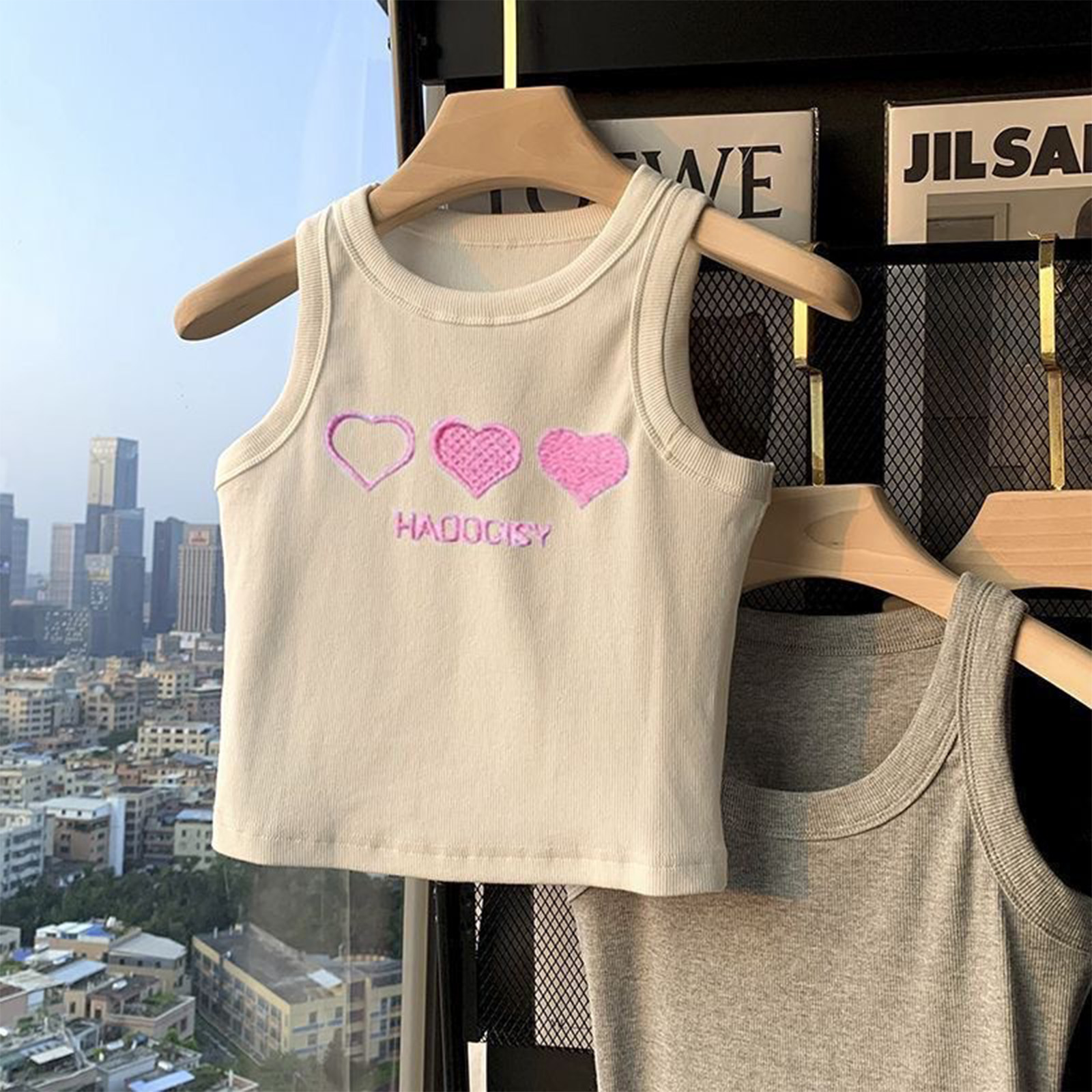 Kids Girls Gym Fitness Exercis - Tank Top Ribbed 评论和价格