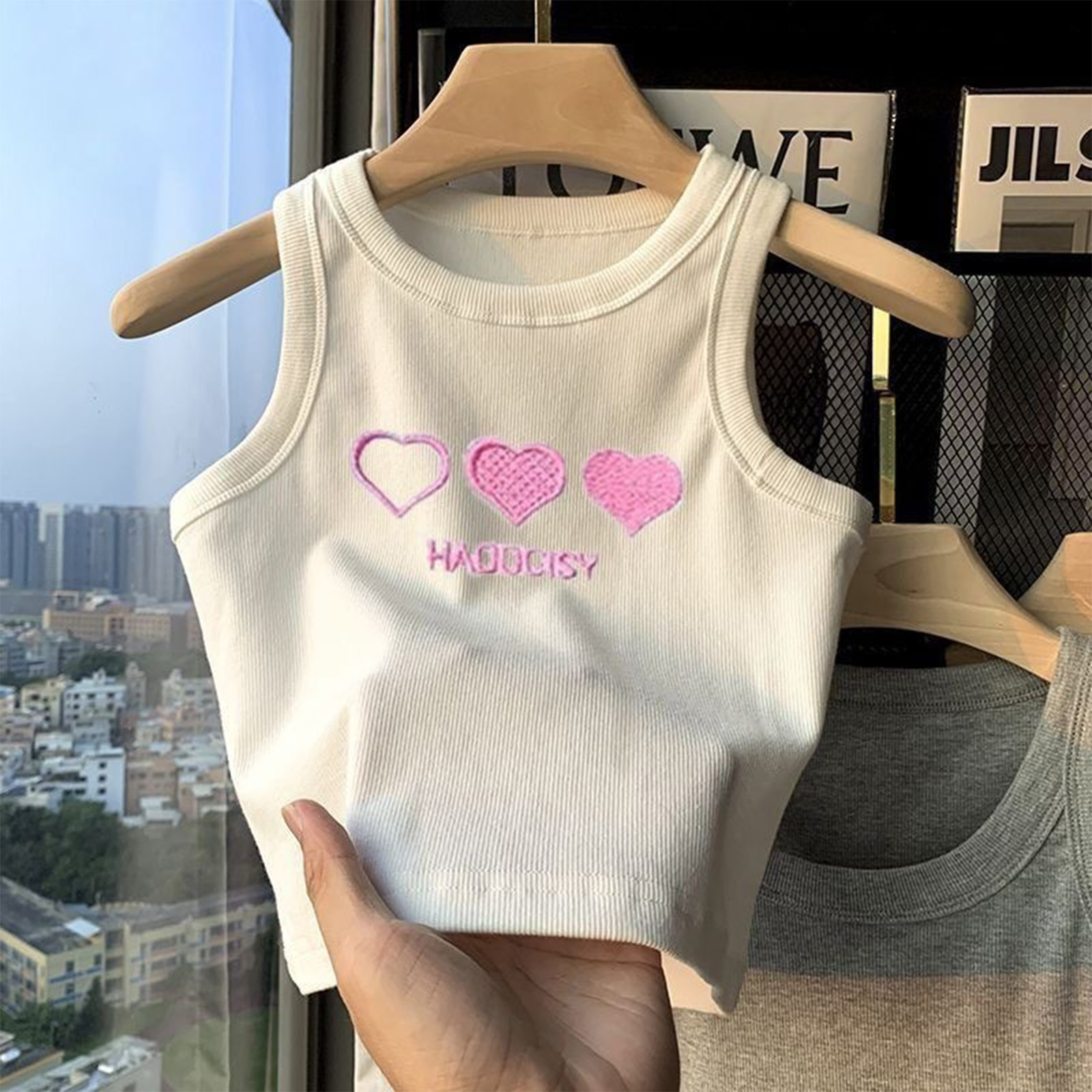 Kids Girls Gym Fitness Exercis - Tank Top Ribbed 评论和价格