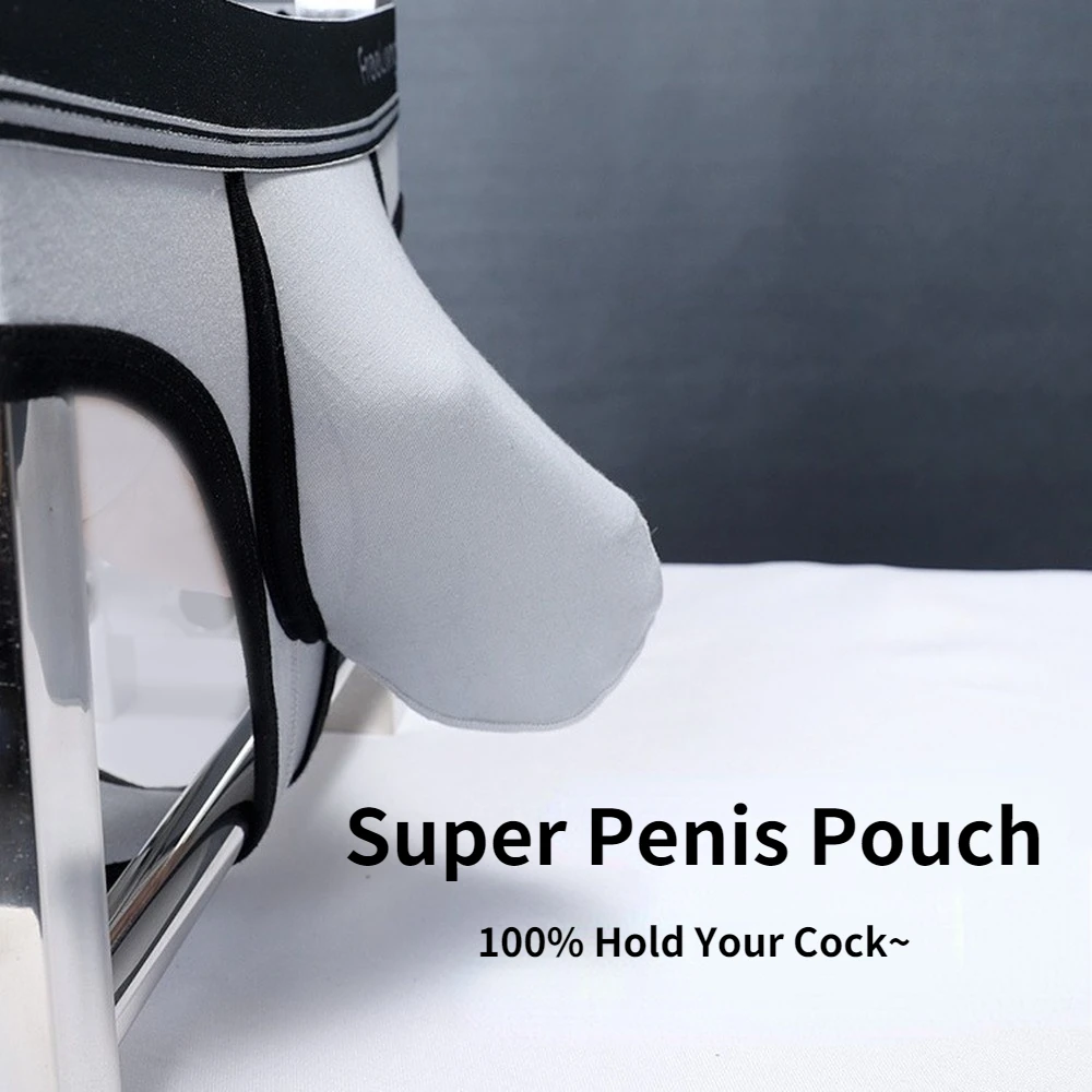 Man Ultra-Low Briefs with Supe - Pouch Boxer Pouch 评论和价格