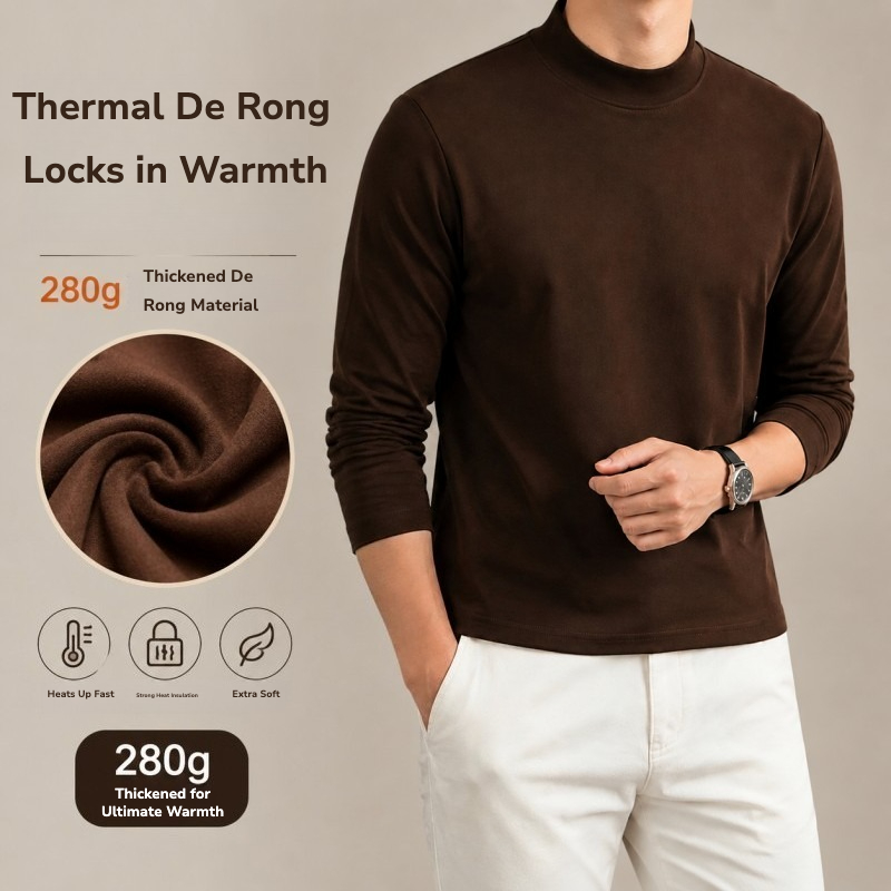 Men's 280g Double-Sided De Ron - Base Layer Top 评论和价格