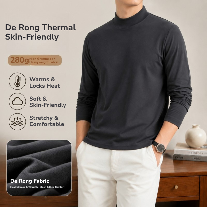 Men's 280g Double-Sided De Ron - Base Layer Top 评论和价格