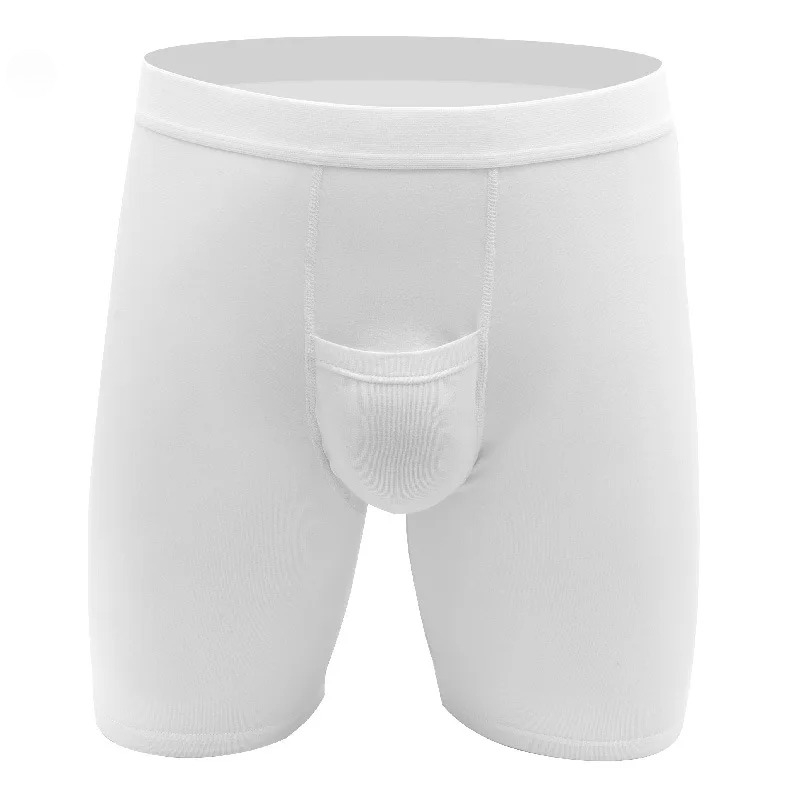 Men's Bulge Boxy Underwear Ext - Long Leg Trunk Men 评论和价格