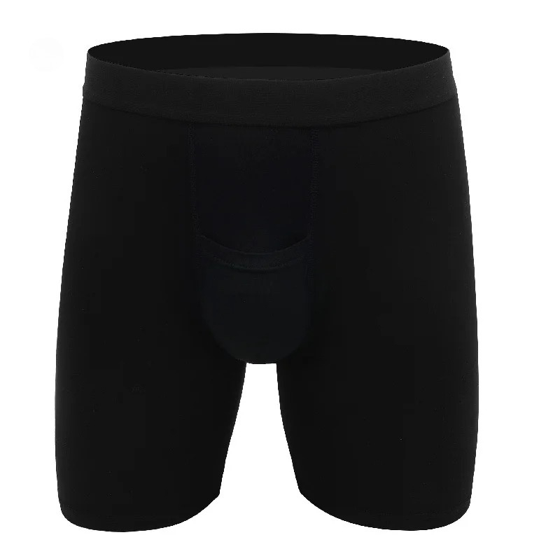 Men's Bulge Boxy Underwear Ext - Long Leg Trunk Men 评论和价格