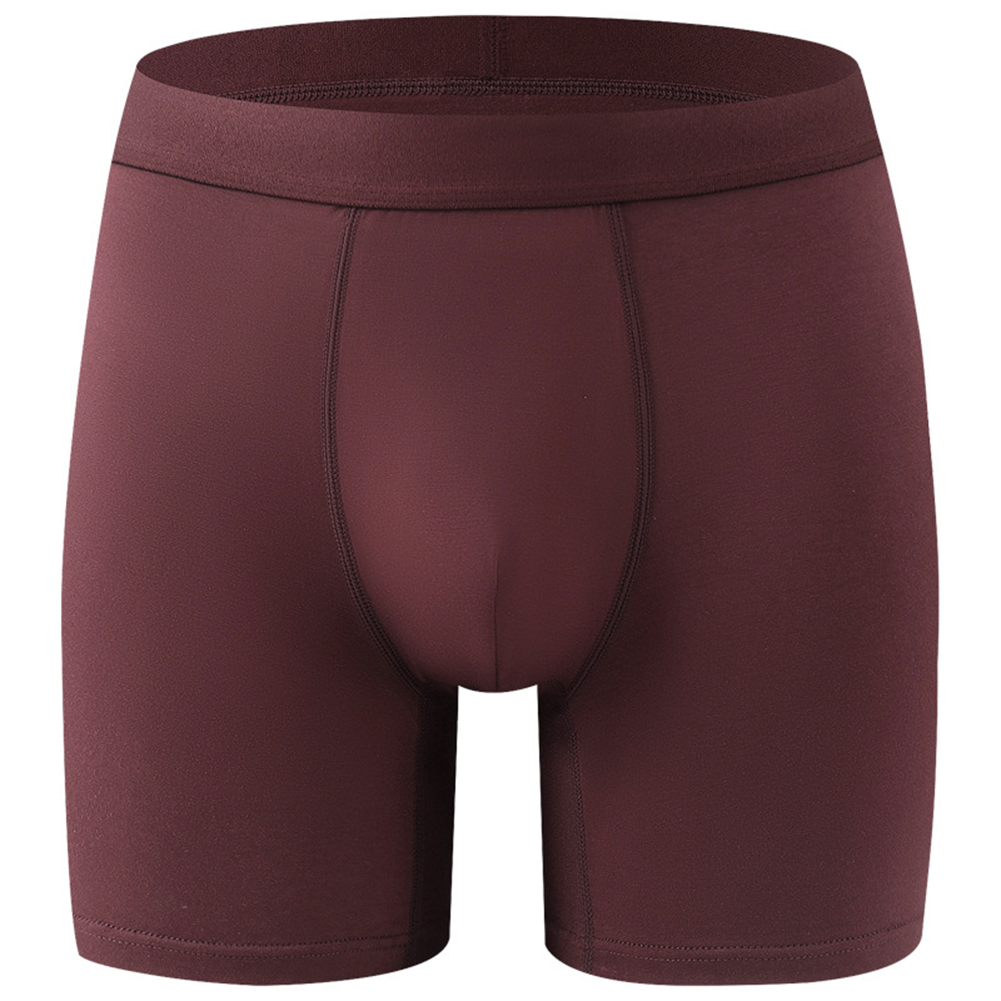 Men Long Leg Boxers Breathable - Long Leg Trunk Men 评论和价格