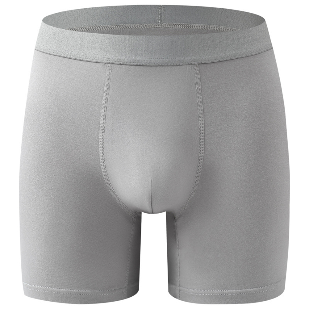 Men Long Leg Boxers Breathable - Long Leg Trunk Men 评论和价格