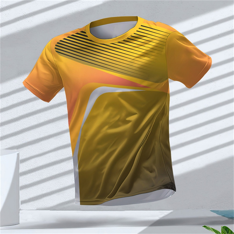 Men Sports Short Sleeve T-Shir - T Shirt Tight Fit 评论和价格