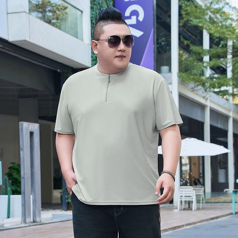 Big Size 9XL Men's Ice Silk He - T Shirt Tight Fit 评论和价格