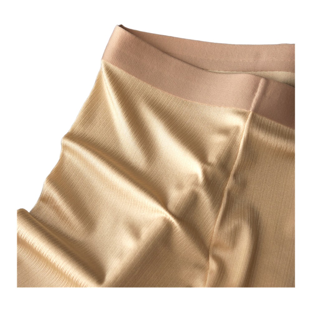 Men Pure Color Seamless Boxers - Long Leg Trunk Men 评论和价格