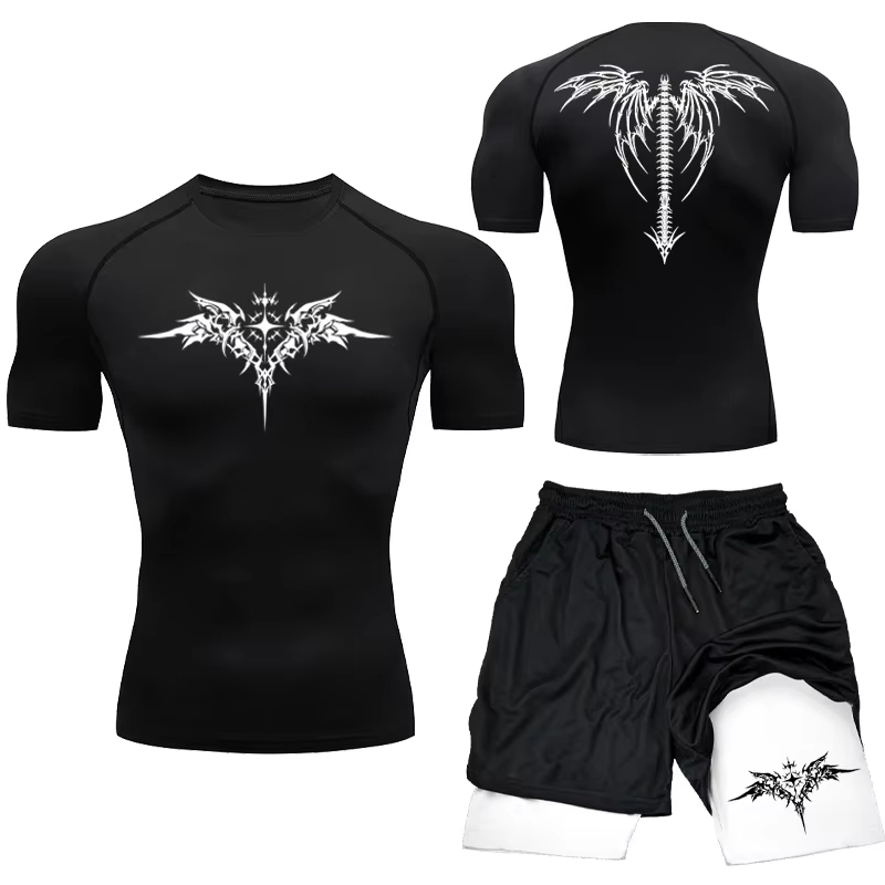 New Men's MMA Compression Athl - Compression Shorts Athletes 评论和价格
