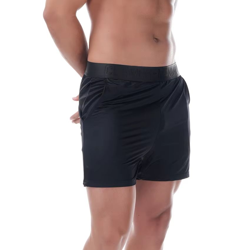 Men's Boxers Satin Ice Silky U - Pouch Boxer Pouch 评论和价格