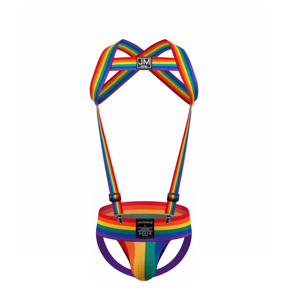 JOCKMAIL Rainbow Body Harness  - Jockstrap Athletic 评论和价格