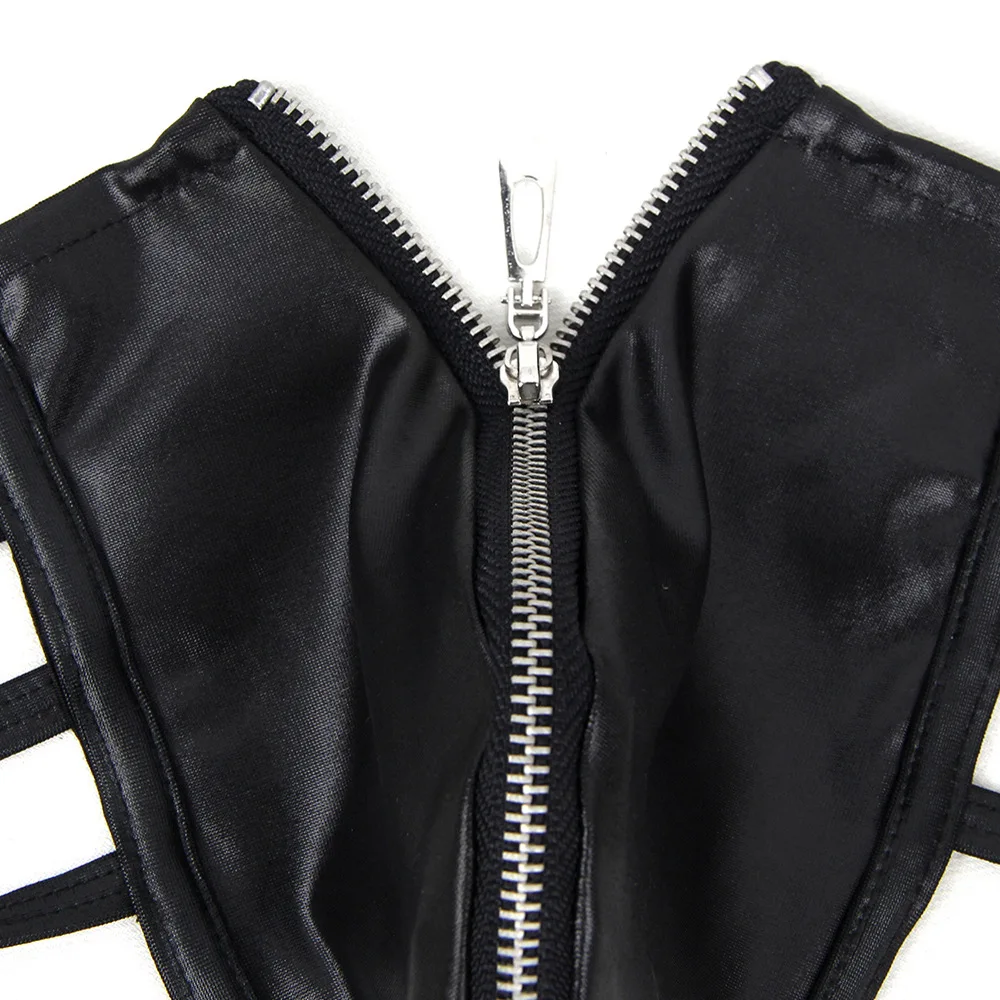 Mens Faux Leather G-String Tho - Jockstrap Athletic 评论和价格