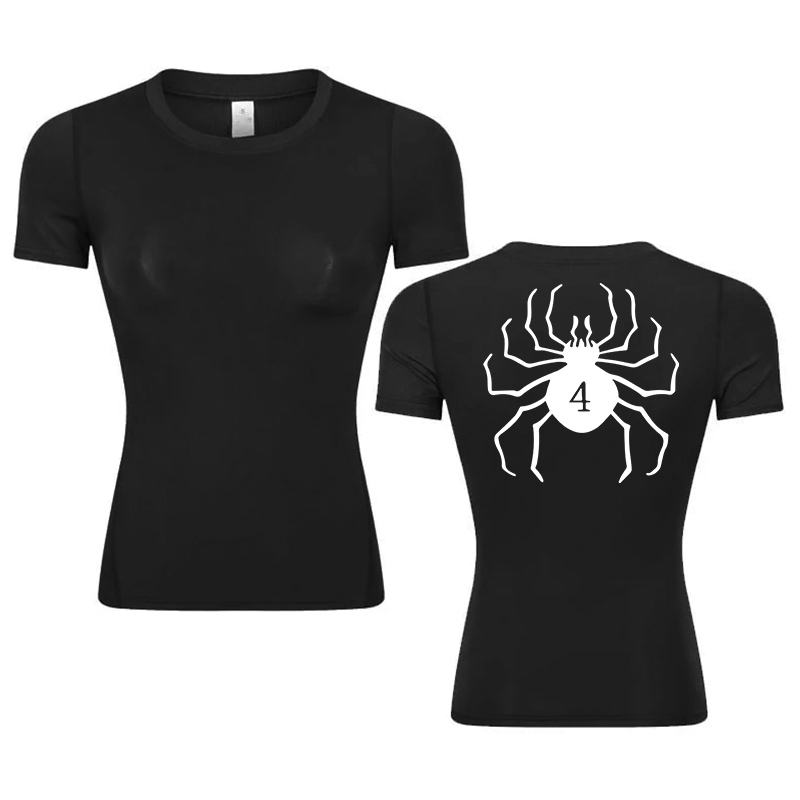 Graphic Print Compression Shir - Base Layer Top 评论和价格