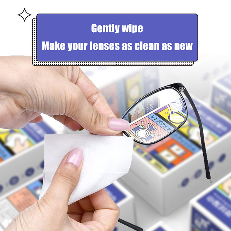 ★▲100pcs Lens Cleaning Wipes M - Bamboo Fiber Trunk 评论和价格