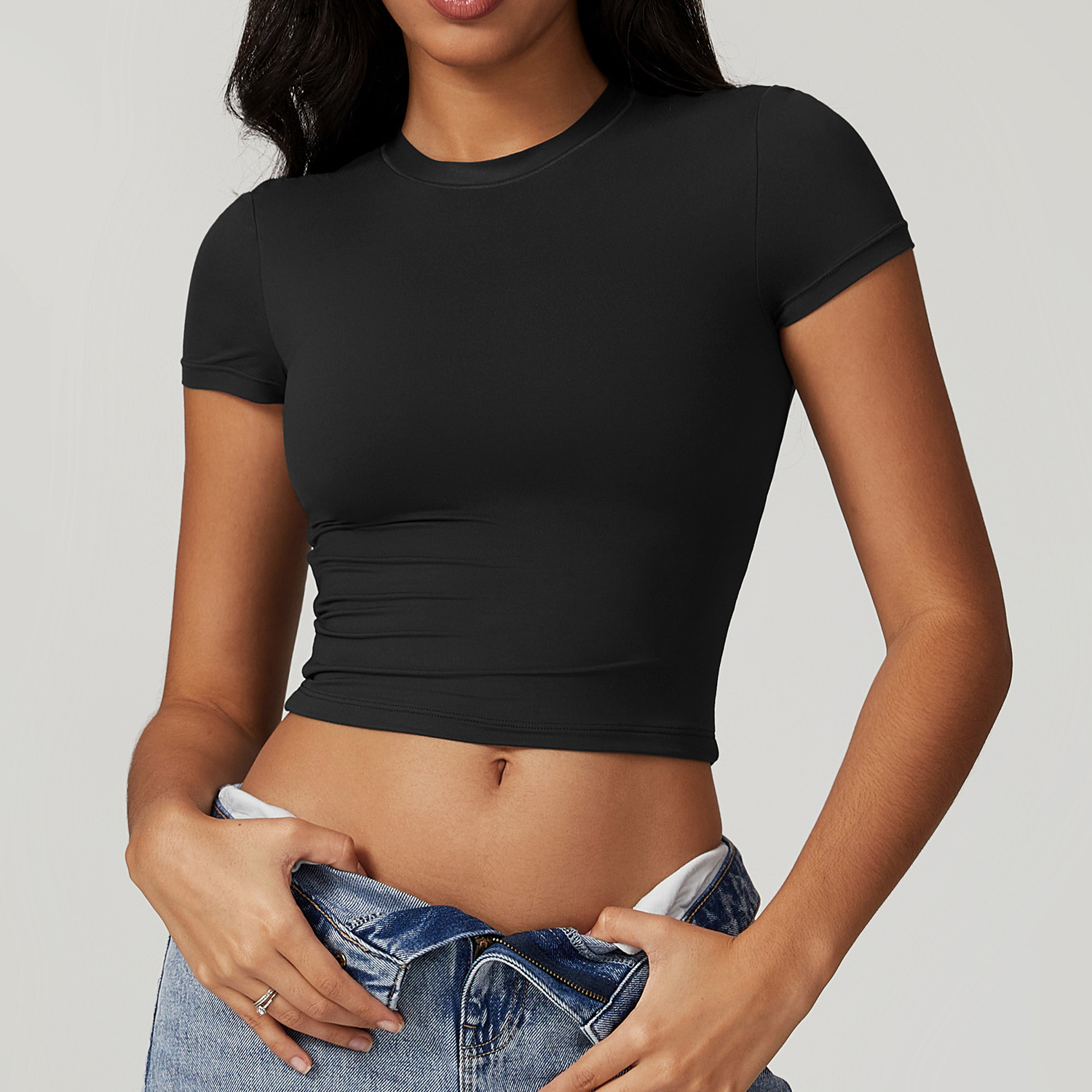A Women's Tight Fitting Sports - T Shirt Tight Fit 评论和价格