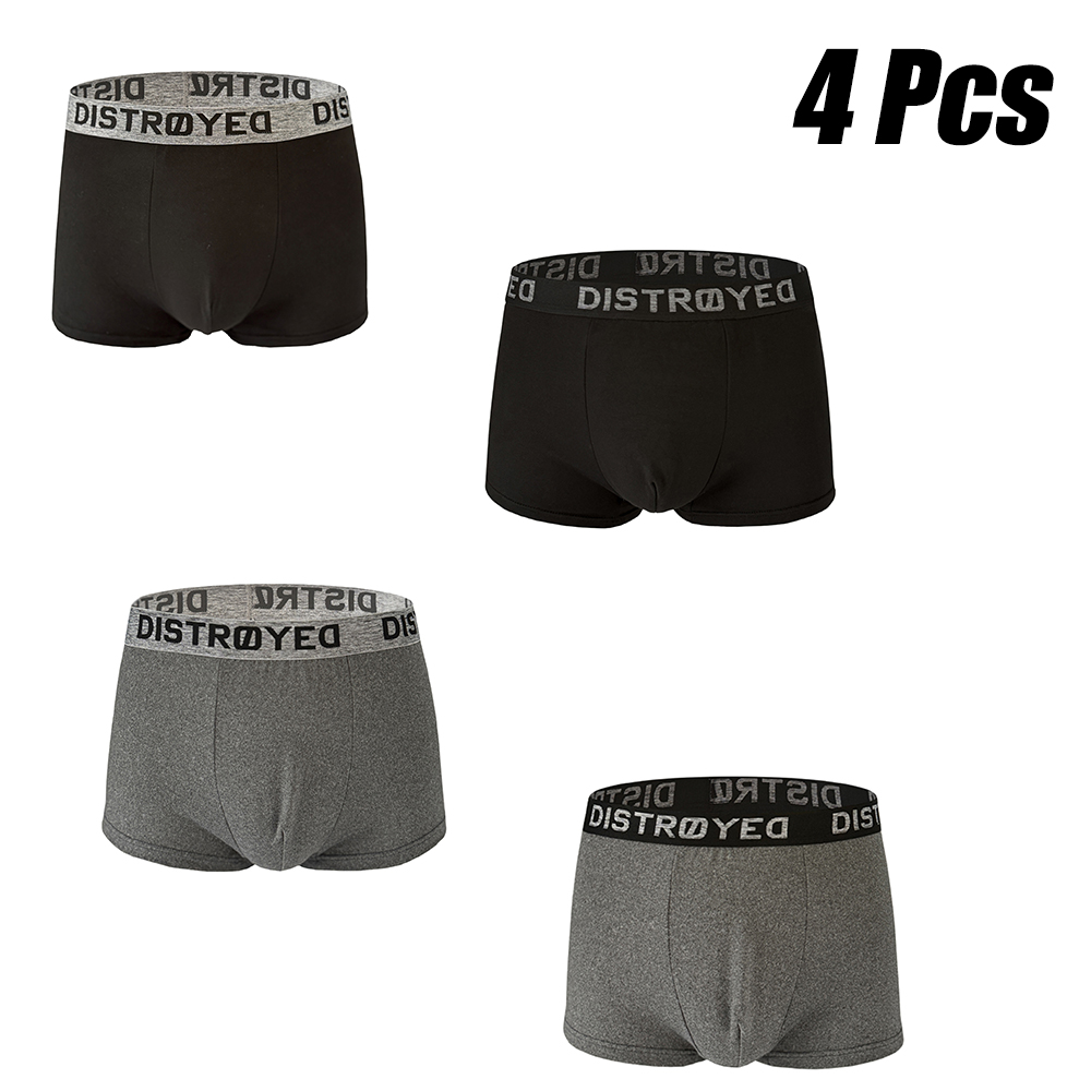 Men's Seamless Breathable Boxe - Multi Pack Underwear 评论和价格