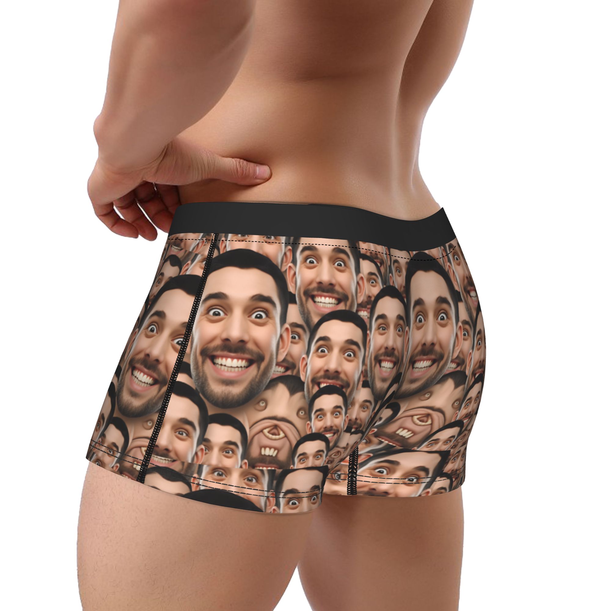 Custom Your Head Boxershorts   - Pouch Boxer Pouch 评论和价格
