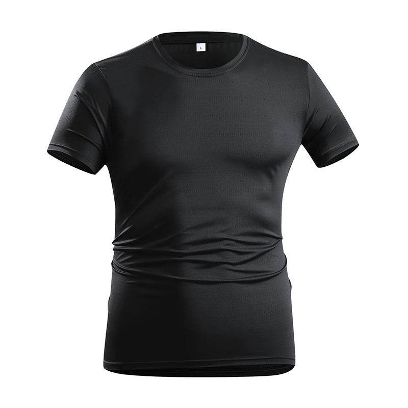 Men Summer Sports T-shirt Quic - T Shirt Tight Fit 评论和价格